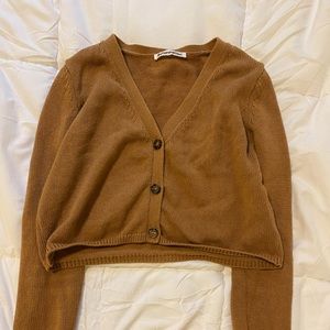 Reformation Cropped Cardigan